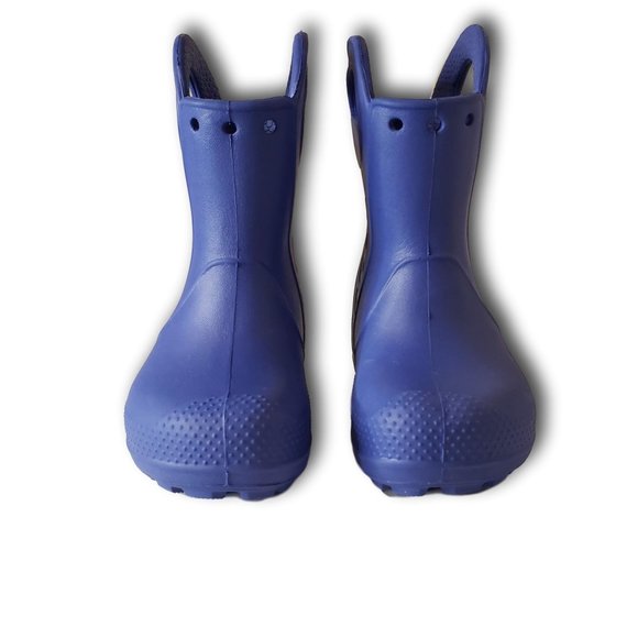 Crocs Kids rain boots blue . size "C 6" - Picture 1 of 8